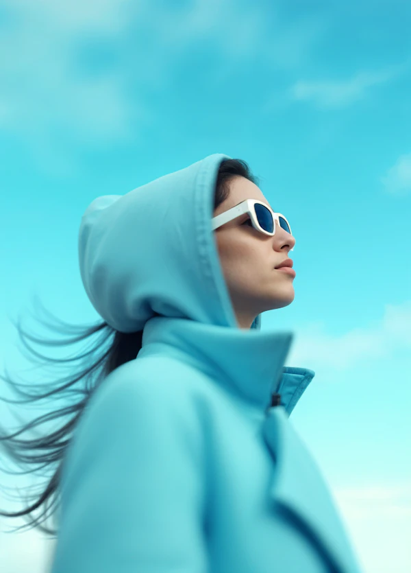 Stylish Woman Outdoors