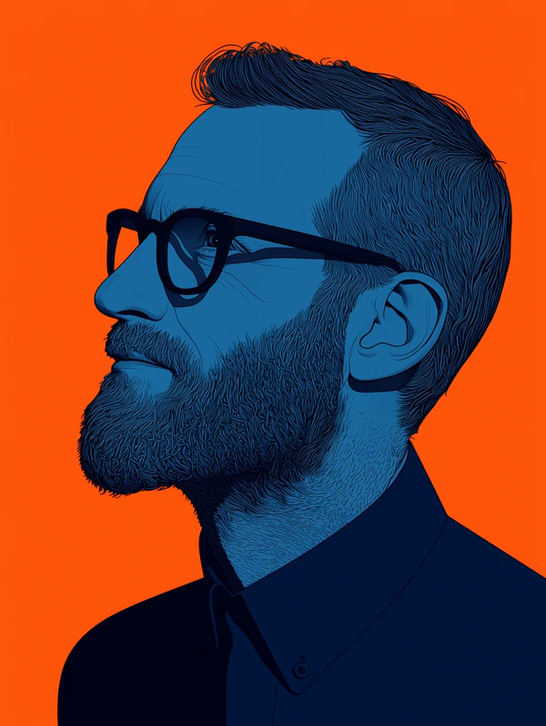 Stylized Man Illustration