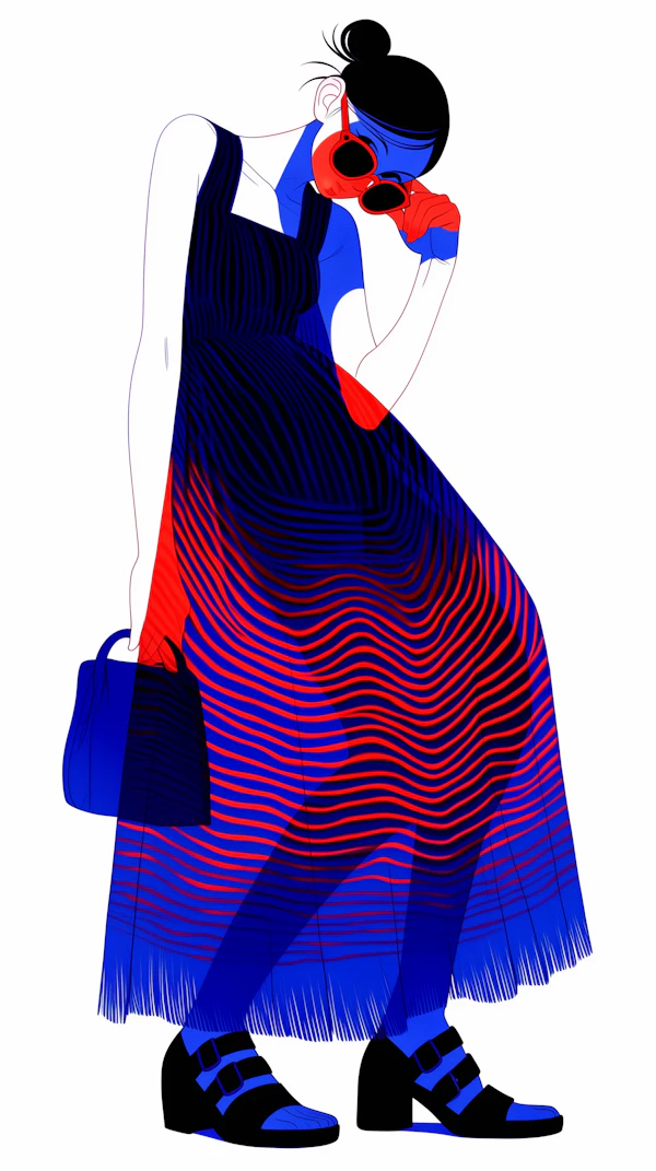 Stylized Fashion Portrait