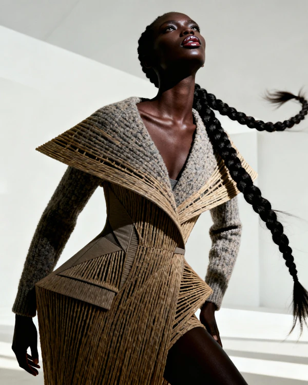 Dynamic Fashion Portrait