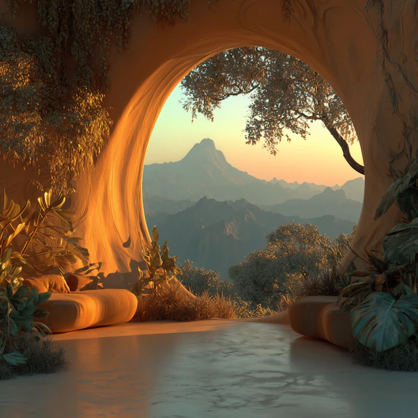 Serene Mountain View