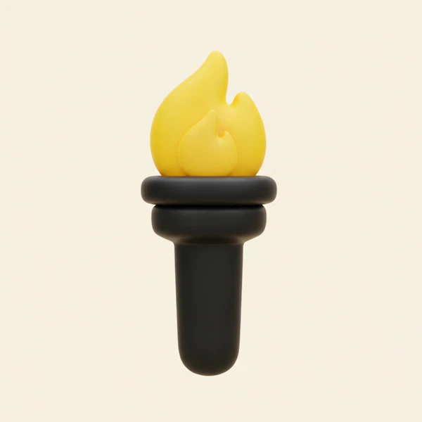 Stylized Torch Render