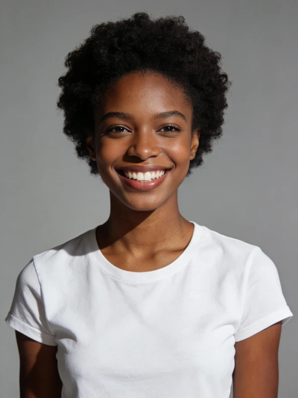 Radiant Woman Portrait