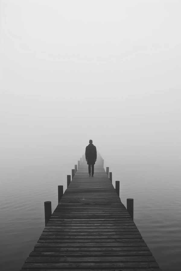 Solitary Pier Walk