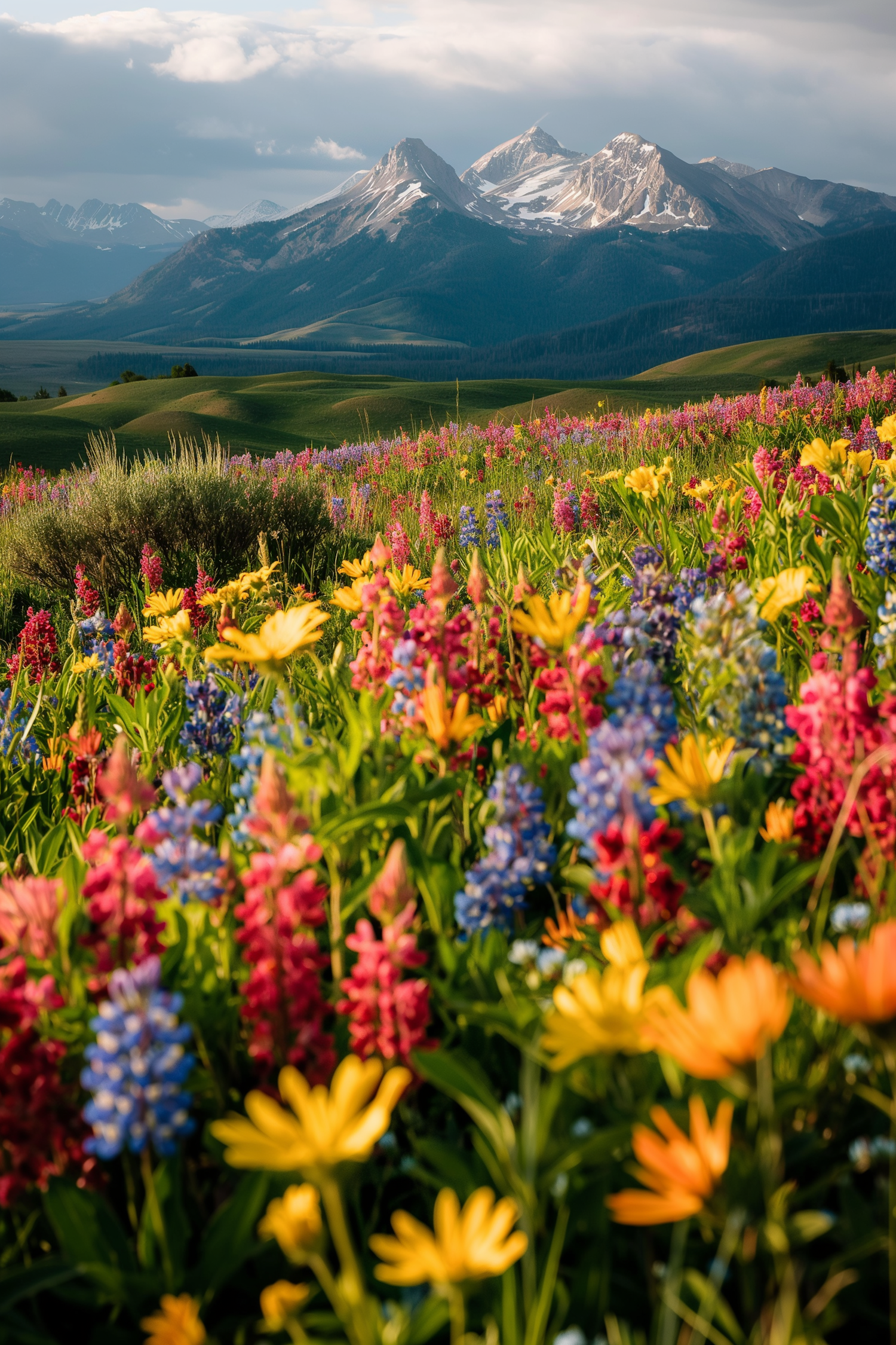 Mountain Meadow in Bloom