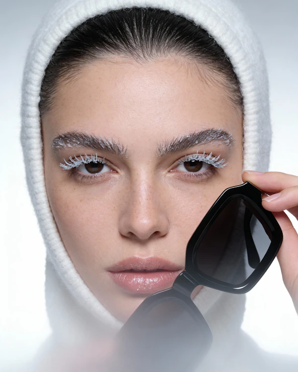 Frosted Elegance Portrait