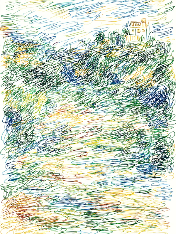 Abstract Landscape Art