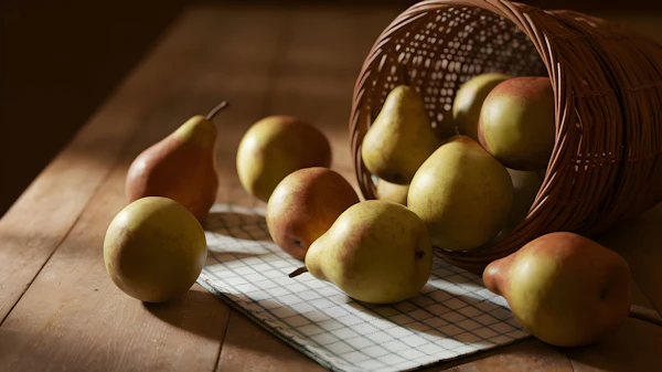 Rustic Pear Still Life