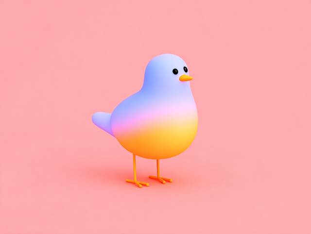 Minimalist Bird Art