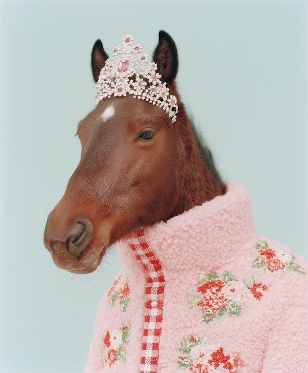 Regal Horse Portrait