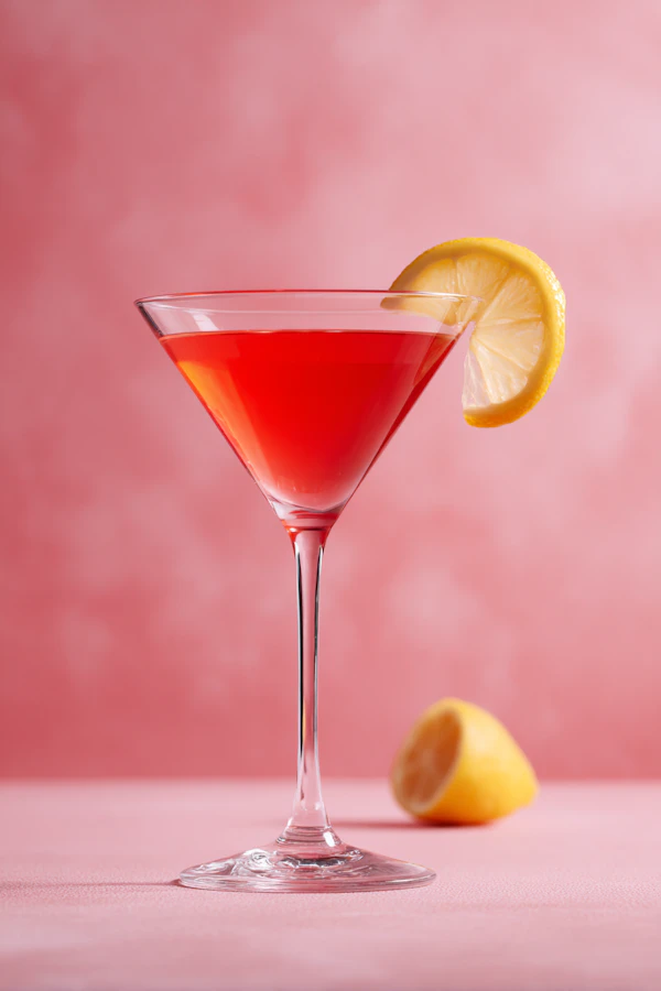 Red Cocktail Display