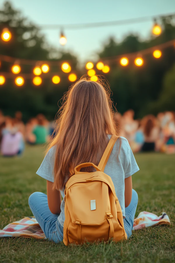 Serene Outdoor Gathering