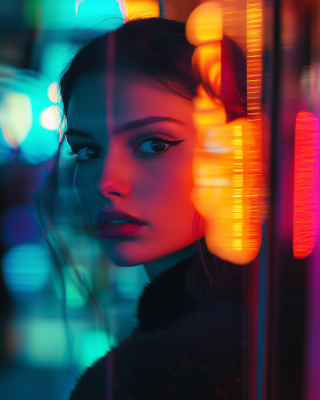 Neon Portrait