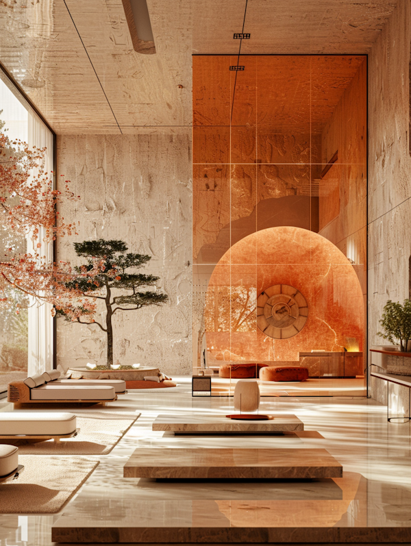Modern Interior Design with Natural Elements