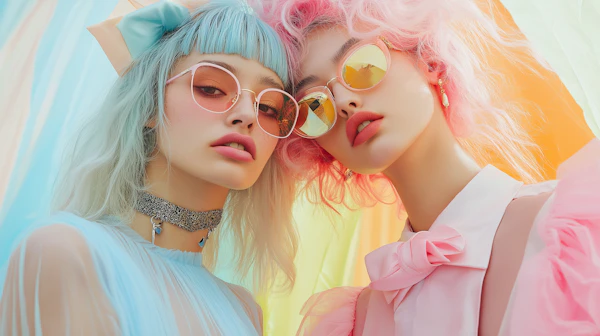 Pastel Fashion Duo