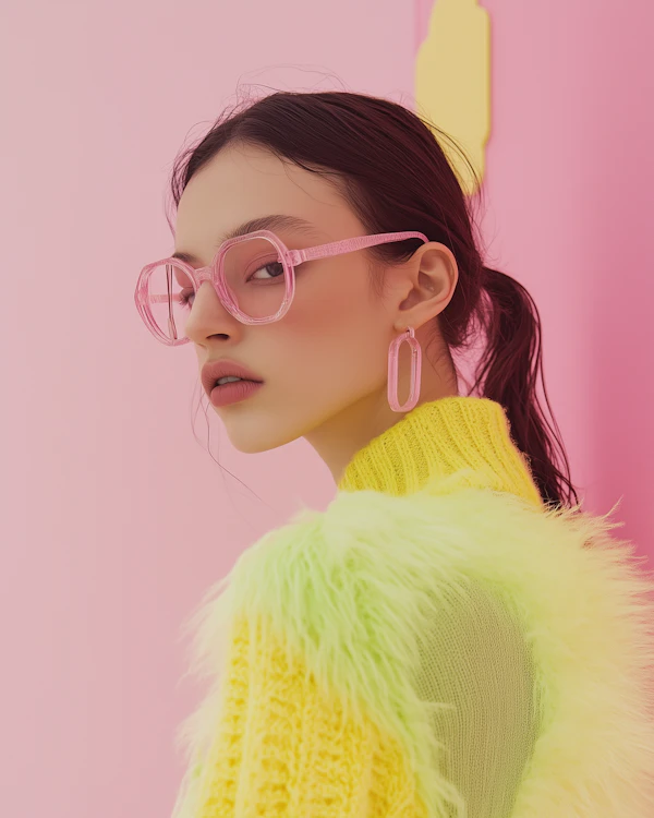 Colorful Fashion Portrait