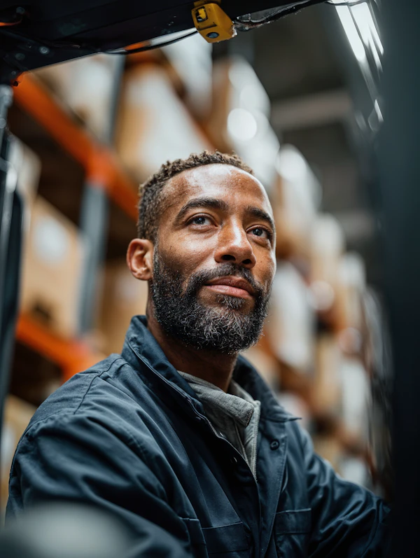 Warehouse Worker Portrait