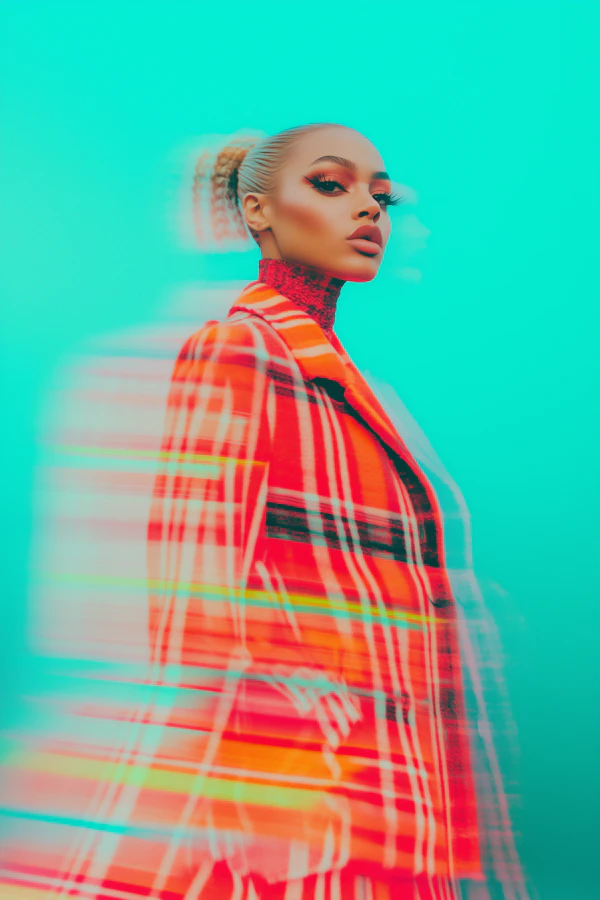 Bold Portrait of Woman