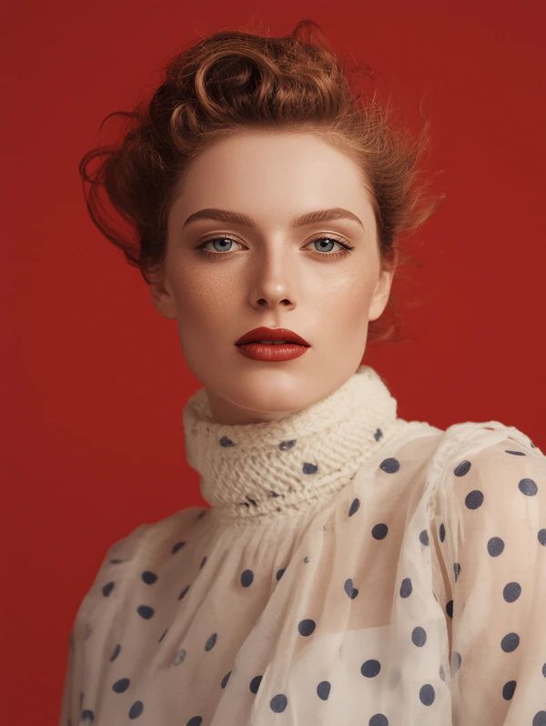Elegant Redhead Portrait
