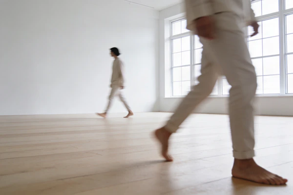 Serene Interior Walk