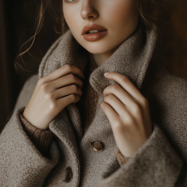 Cozy Portrait Close-Up