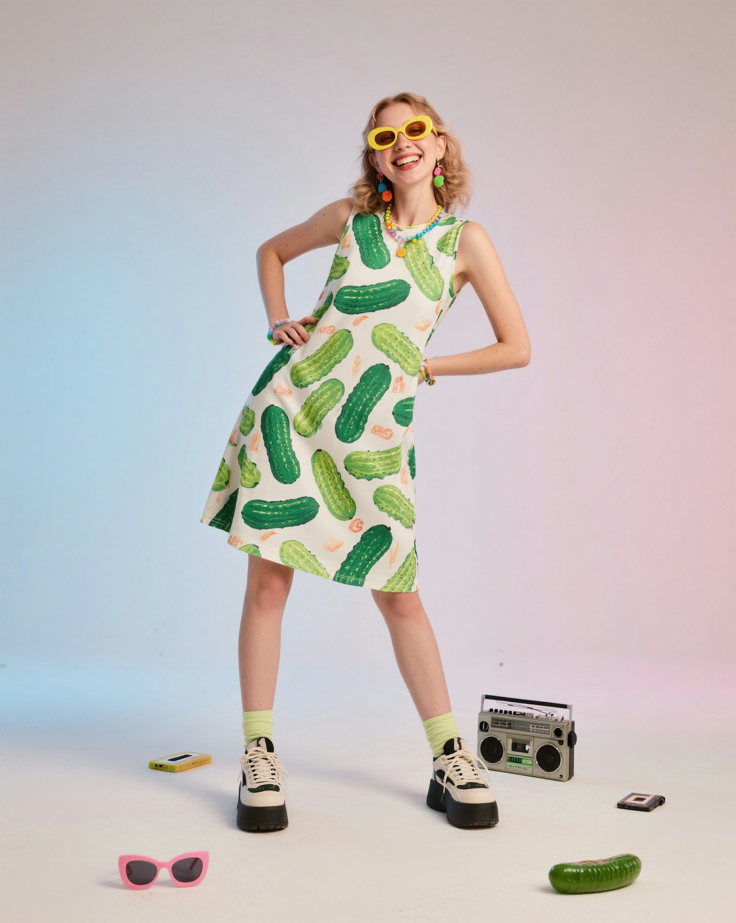 Whimsical Fashion Portrait