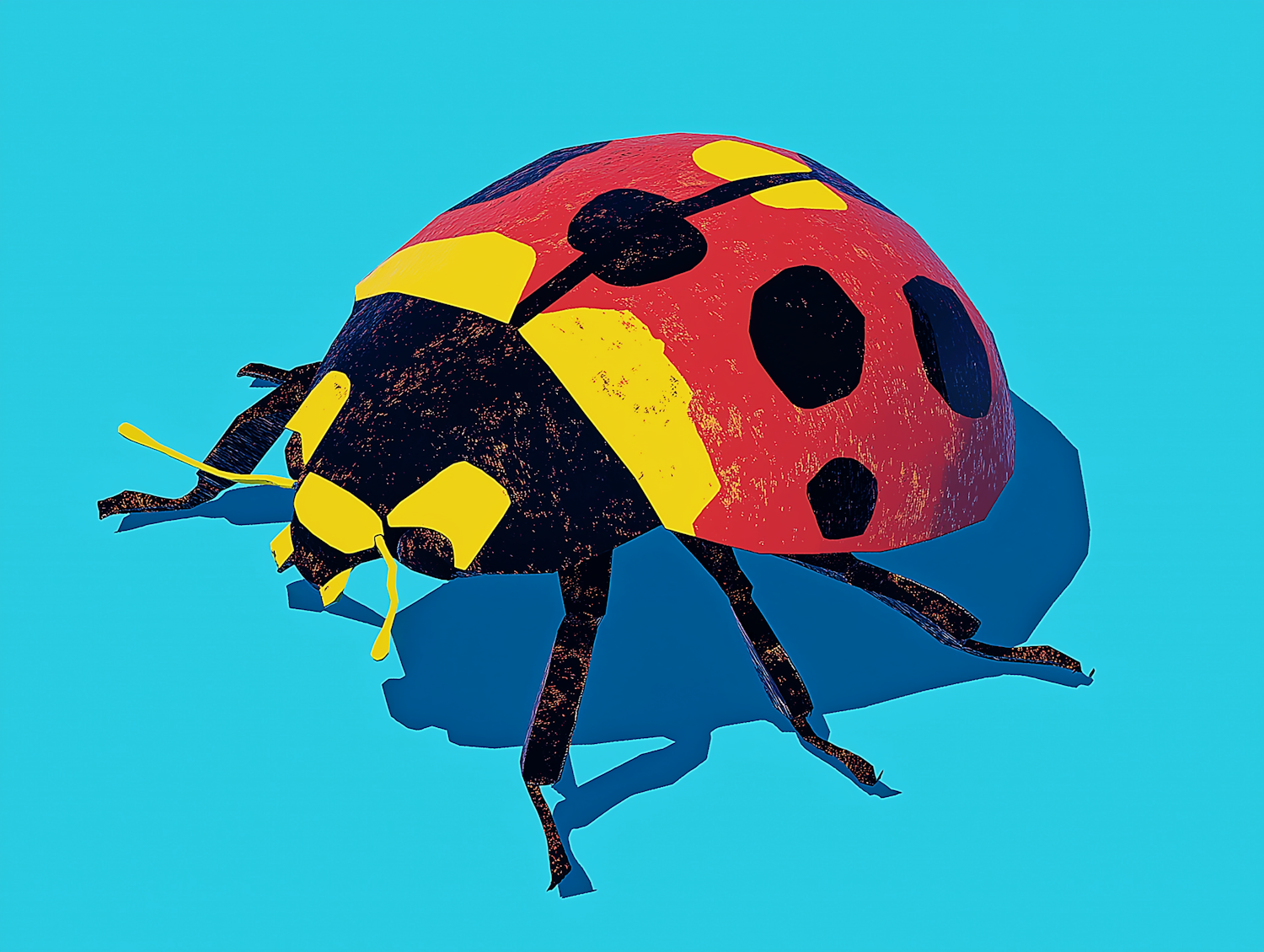 Stylized Ladybug