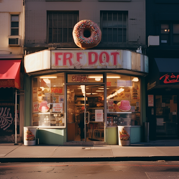 Twilight Glow Doughnut Corner