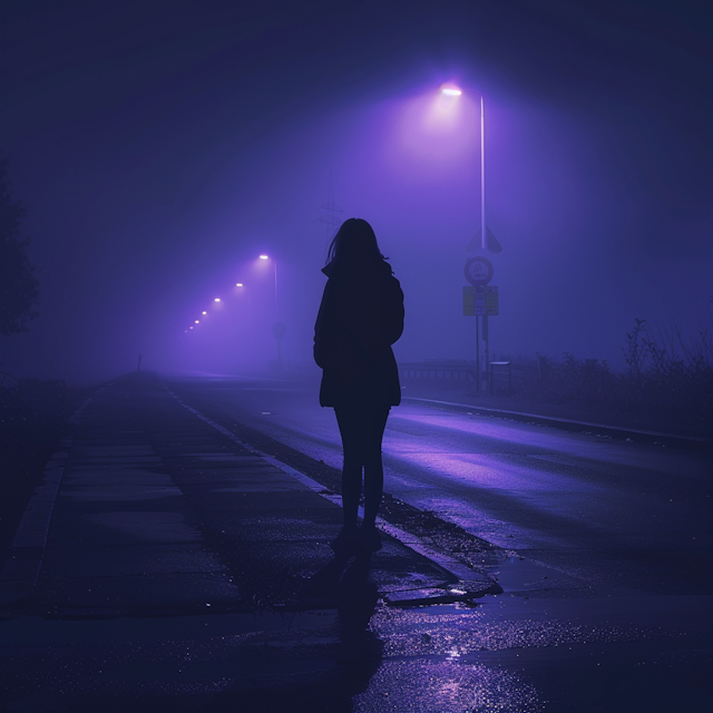 Mysterious Foggy Night