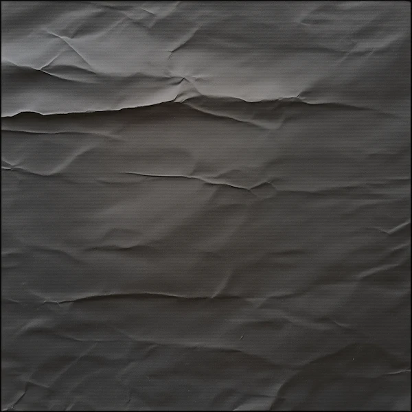 Crumpled Black Paper