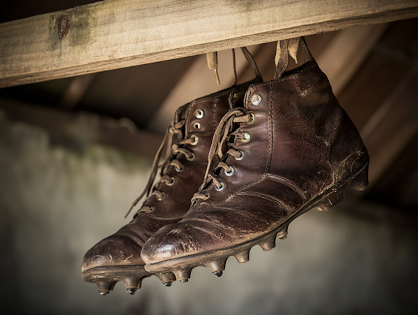 Vintage Leather Football Boots