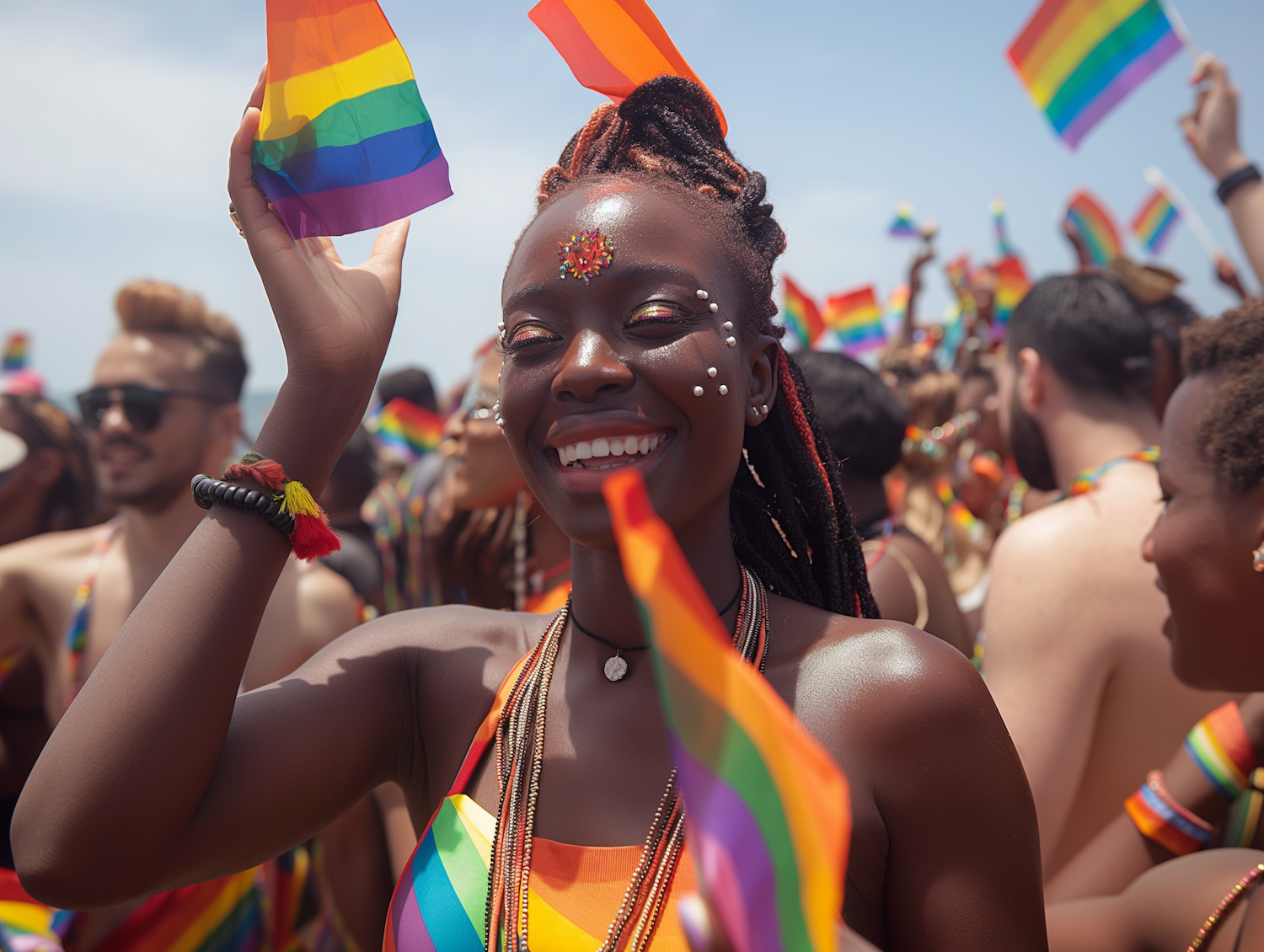 Joyful Pride Parade Celebration