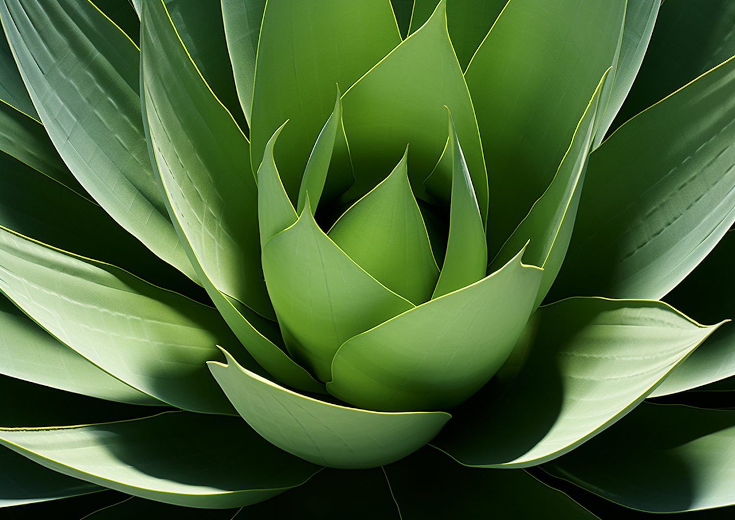 Spiraling Agave Symmetry