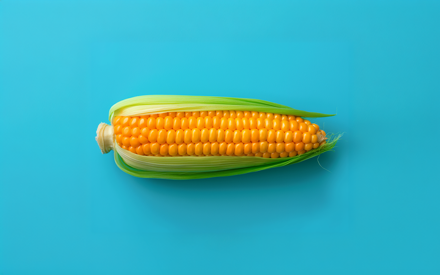 Vibrant Ear of Corn