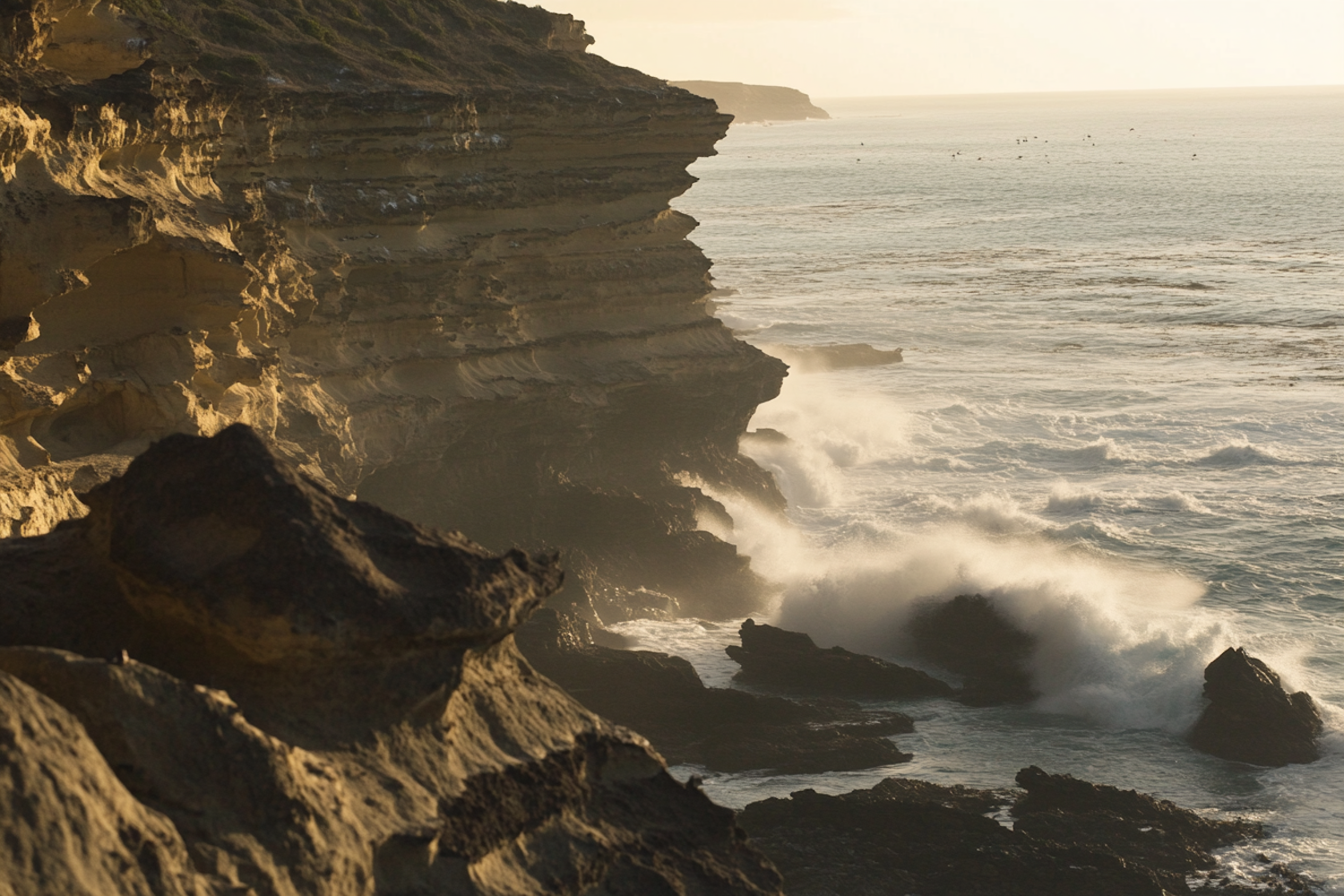 Dramatic Coastal Scene