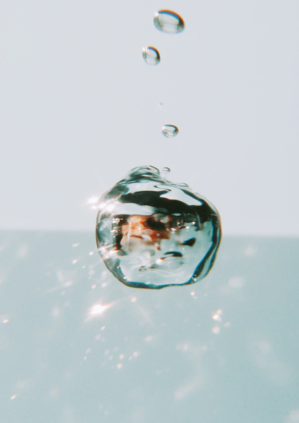 Sparkling Water Droplet