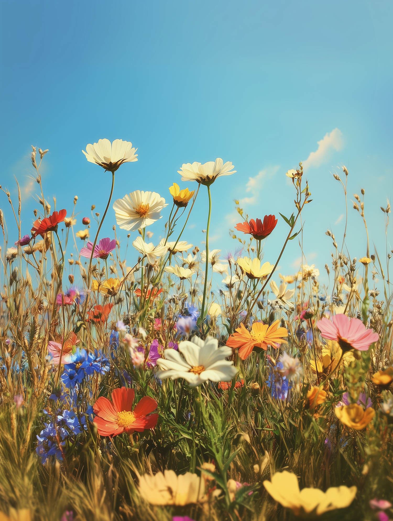 Vibrant Wildflower Meadow