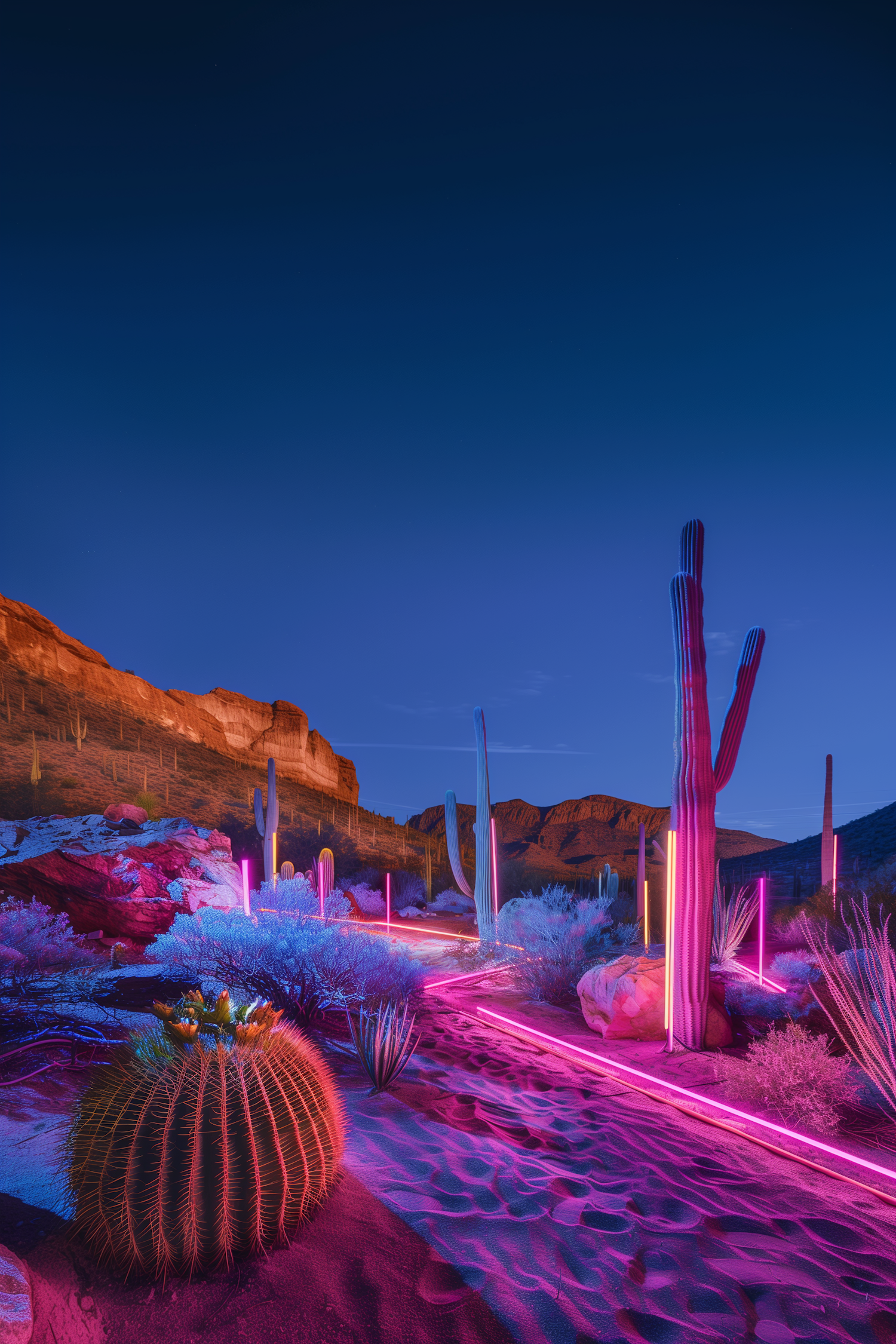 Twilight Desert Illumination