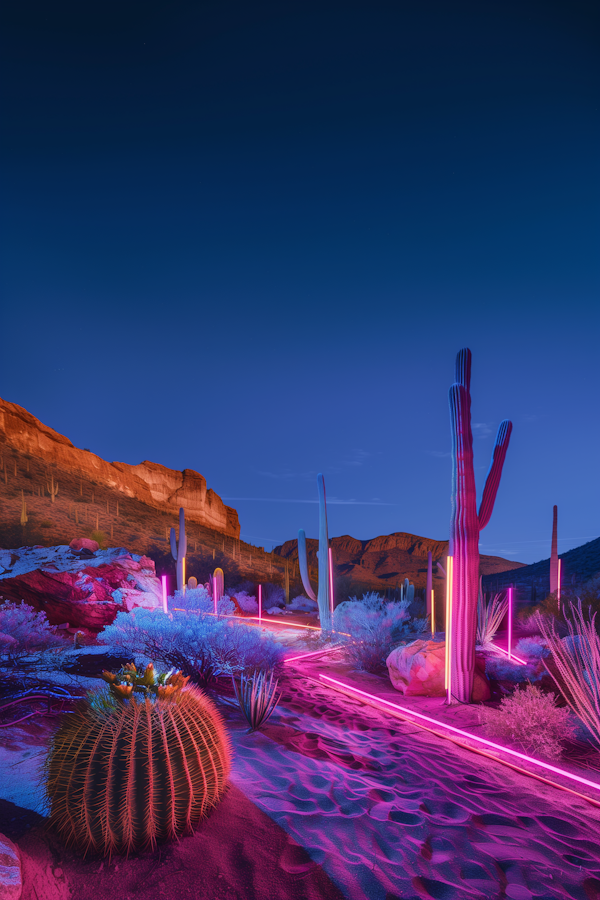 Twilight Desert Illumination