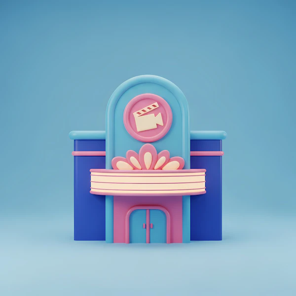 Stylized Movie Theater