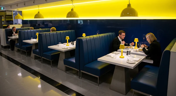 Modern Restaurant Scene