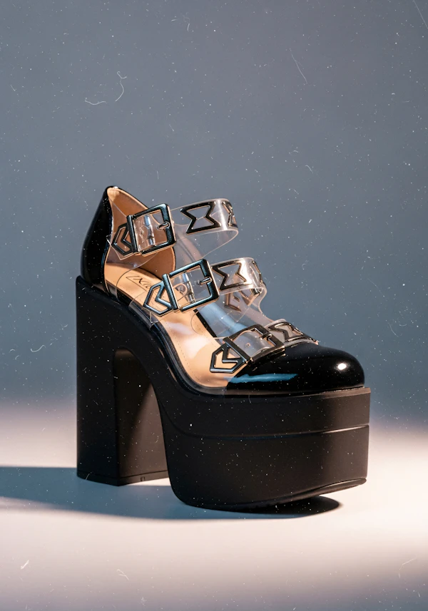 Glossy Platform Shoe