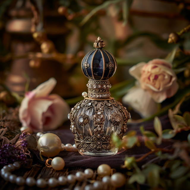 Vintage Luxury Perfume Bottle