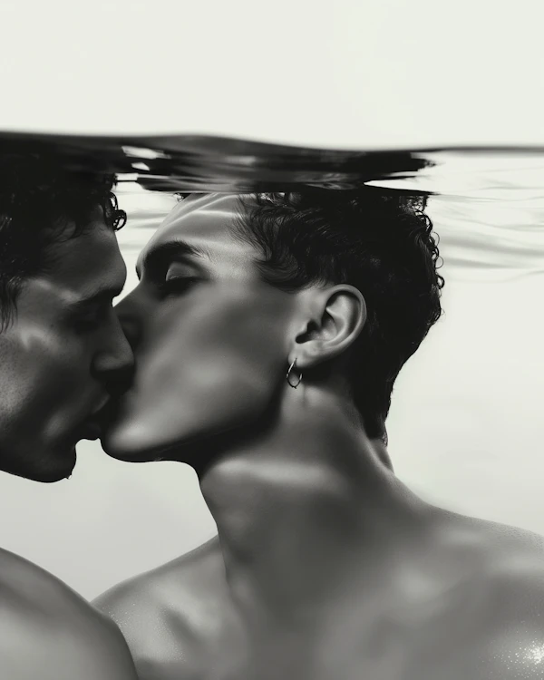 Intimate Water Kiss