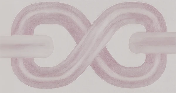 Pastel Infinity Symbol