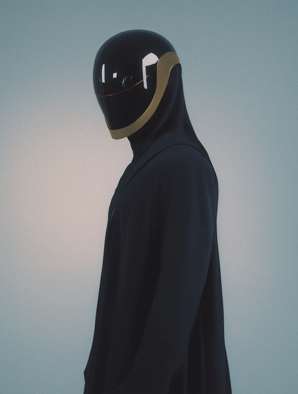 Futuristic Helmet Design