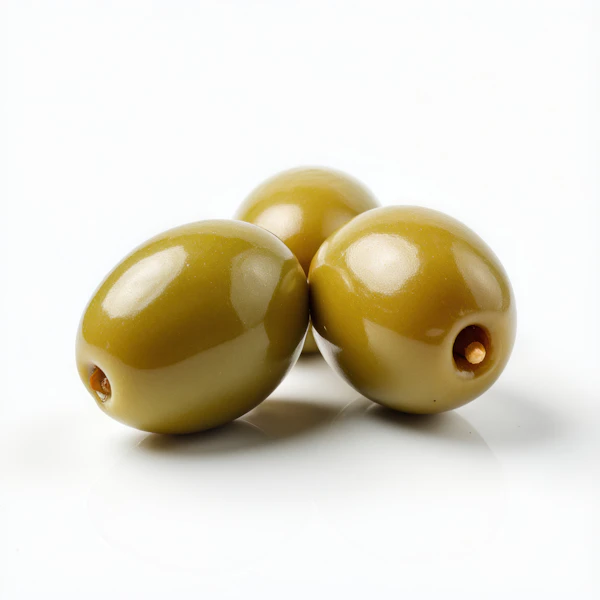 Glossy Green Olives