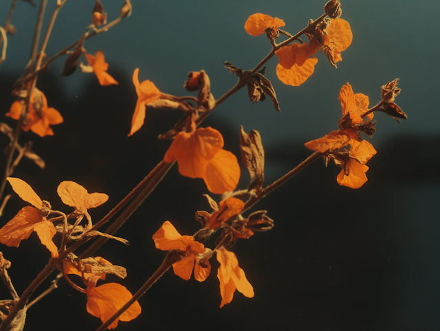 Vibrant Orange Flowers