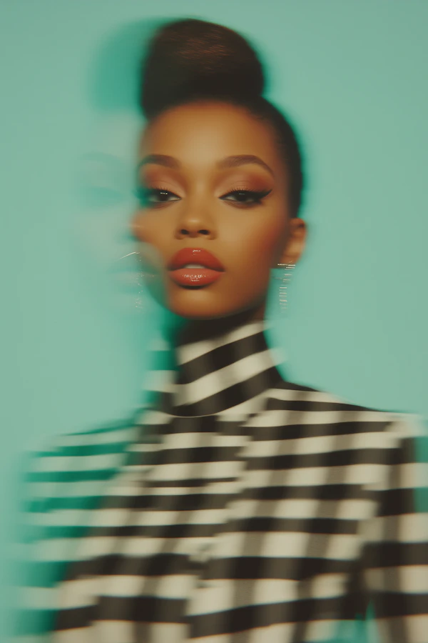 Double-Exposure Portrait
