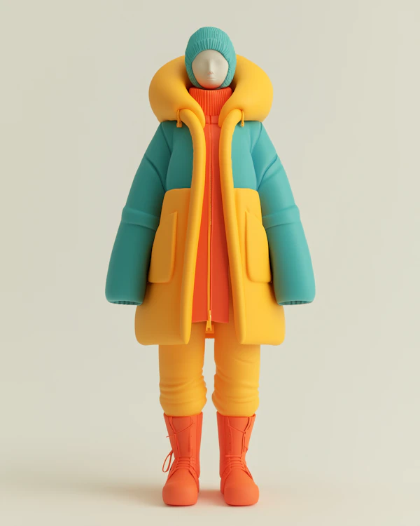 Stylized Winter Figure